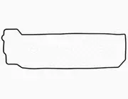 Прокладка крышки клапанной Вольво D12A (пр-во Elring), 355.990